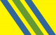 Flaga powiatu zielonogórskiego
