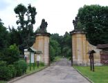 Brama wjazdowa do zamku Książ