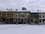 Rynek w Żywcu - budynki Rynek nr 20,21,22,23 (od prawej)