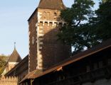 City Walls of Krakow, Carpenters' Tower, Old Town, Krakow, Poland