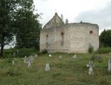 Poland Huta Rozaniecka - cerkiew ruins