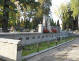 Nowy Sącz, ul. Rejtana. Cmentarz wojenny nr 350 z I wojny światowej (kwatera na cmentarzu komunalnym). 10