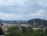 View from Okołowiczówka panorama Sanok