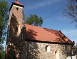 Kościół w Gubinach dekanat Łasin gmina Rogóźno
