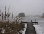 Jezioro Błeszno-zima