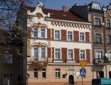 Tenement, ca. 1910 by arch. R. Grynus-Gajewski, 4 Debnicki Market Square, Debniki, Krakow, Poland