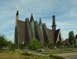 Elbląg, Robotnicza, kostel matky Boží královny Polska