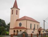 Hermanowice, kostel, pohled