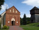 Church of St. Bartholomew and bell tower, Poręba Spytkowska village, Brzesko county, Lesser Poland Voivodeship, Poland