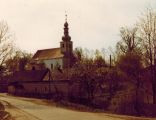 Lipowa (Nysa) Blick auf die Kirche von der Bäckerbrücke