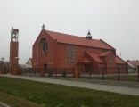 Mława, ul. Kardynała Wyszyńskiego. Kościół Parafii Świętej Rodziny w Mławie