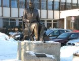 Andrzej Chramiec monument in Zakopane