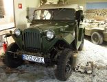 GAZ 67 B, ZSRR 1944, poj.sil.3200cm2, moc 54 KM, pręd. max 90 kmh.