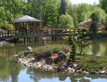 Japanese garden Wroclaw bridge