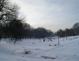 Zielony Jar Park,winter,os. Na Wzgorzach,Nowa Huta,Krakow,Poland