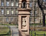 St Gertrude wayside shrine, Planty Garden, sw. Gertrudy street, Old Town, Krakow, Poland