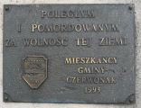 Czerwonak monument PL