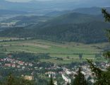 Lądek-Zdrój panorama z Trojaka PL