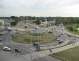 Lublin Al. Unii Lubelskiej, Al. Zygmuntowskie, Roundabout