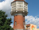 Historic water tower in Lubin