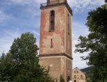 Czernica, wieża dawnego kościoła ewangelickiego