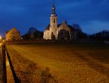 Kościół św. Michała Archanioła w Kotulinie - nocą