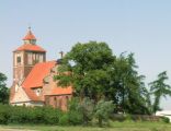 Nieszawa, kościół św. Jadwigi od strony Wisły