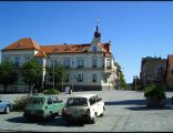 Ratusz i rynek w Wałczu