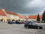 Rynek w  Lewinie Brzeskim - widok od Ratusza