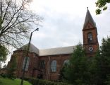 Wieszowa - neogotycki kościół Świętej Trójcy z 1896r
