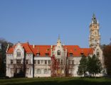 Neogotycki pałac Donnersmarcków w Nakle Śląskim