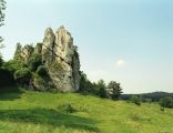 Łutowiec - skała z pozostałościami strażnicy