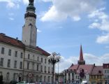 Rynek i Ratusz w Grodkowie