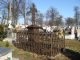 The old grave on cemetery in Truskolasy