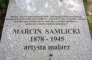 Marcin Samlicki nagrobek