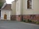 Kościół w Ostrorogu - wejście do zachrystii