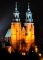 Katedra Gnieźnieńska nocą