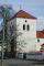 Średniowieczna wieża obronna w Łęczycy.