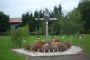 Eastern Golgota Monument cross in Sanok
