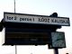 dź Kaliska railway clock train departure board