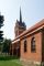 Lipowiec, kościół parafialny p.w. św. Walentego, widok bocznej elewacji
