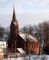 Dygowo - kościół zimą