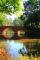Młochów - ceglany most w parku