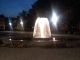 Gorzow plac Grunwaldzki fountain by night 2009-07