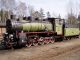 PKP class Pw53 locomotive in Rudy railway museum, Poland