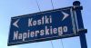 Katowice - Kostki-Napierskiego Street in Katowice znak