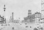 The Royal Castle in Warsaw, project from 1843