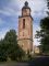 Czernica, wieża dawnego kościoła ewangelickiego