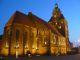 Katedra w Gorzowie nocą