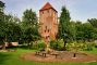 Wieża zamkowa zamku krzyżackiego w Przezmarku